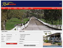 Tablet Screenshot of gundagairealestate.com.au